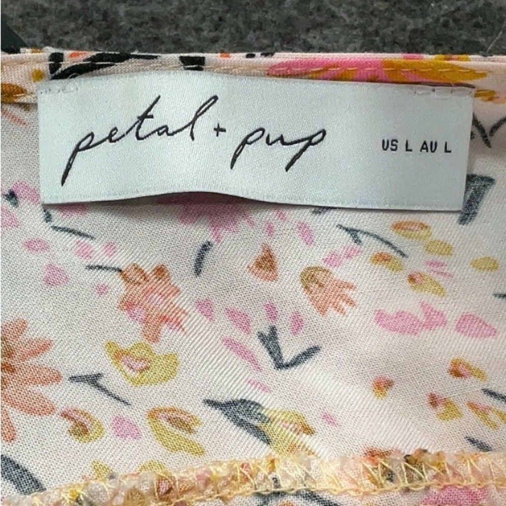 Petal & Pup Multicolor Floral Maxi Dress - Picture 4 of 4